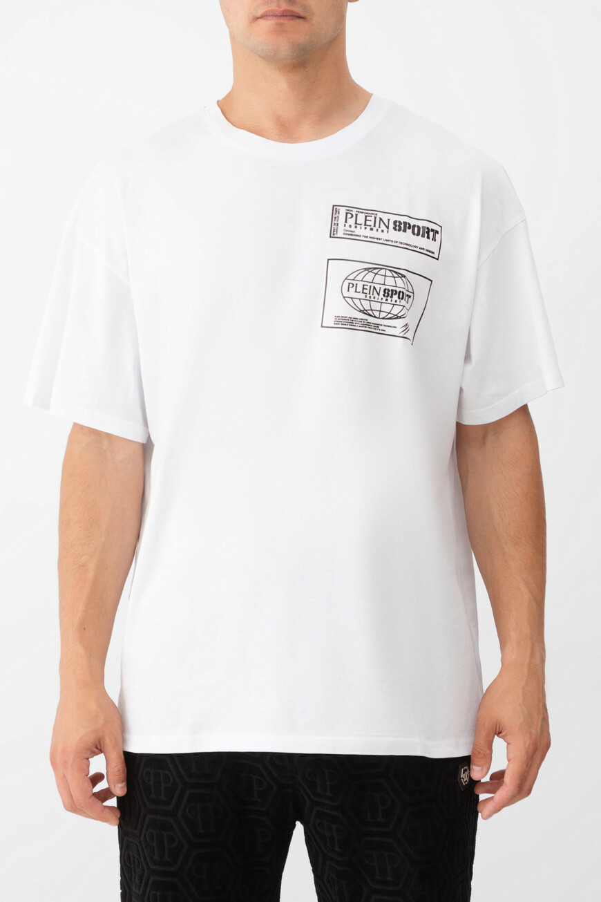 

Футболка Plein Sport Модель Hyper Sport, Белый
