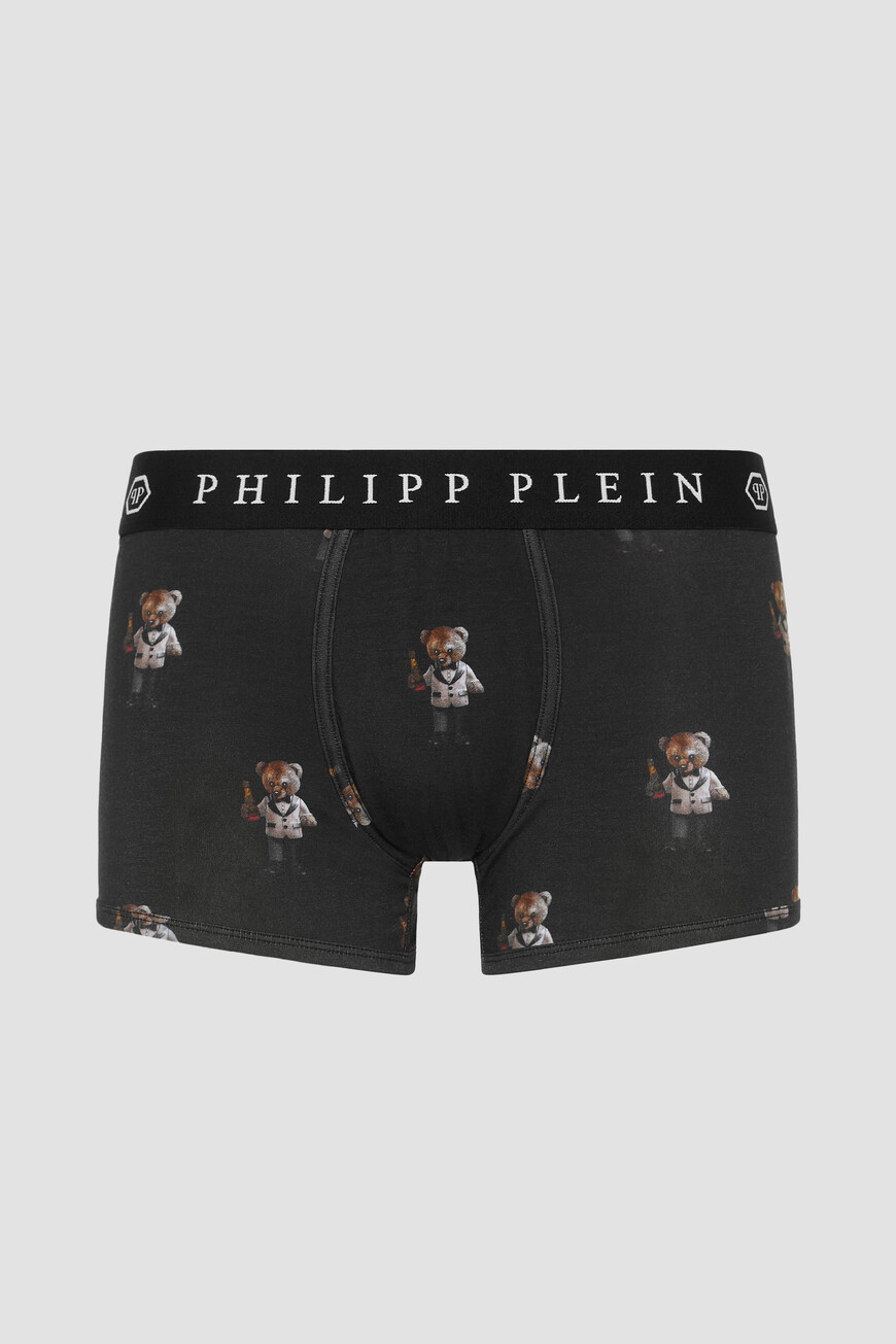 

Боксеры Philipp Plein Модель Teddy, Черный