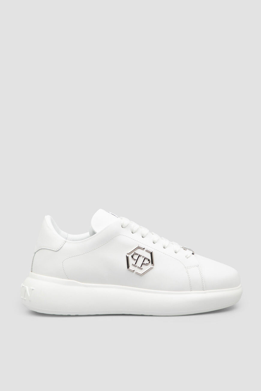 Сникеры Philipp Plein Модель Lo-Top New Basic Hexagon