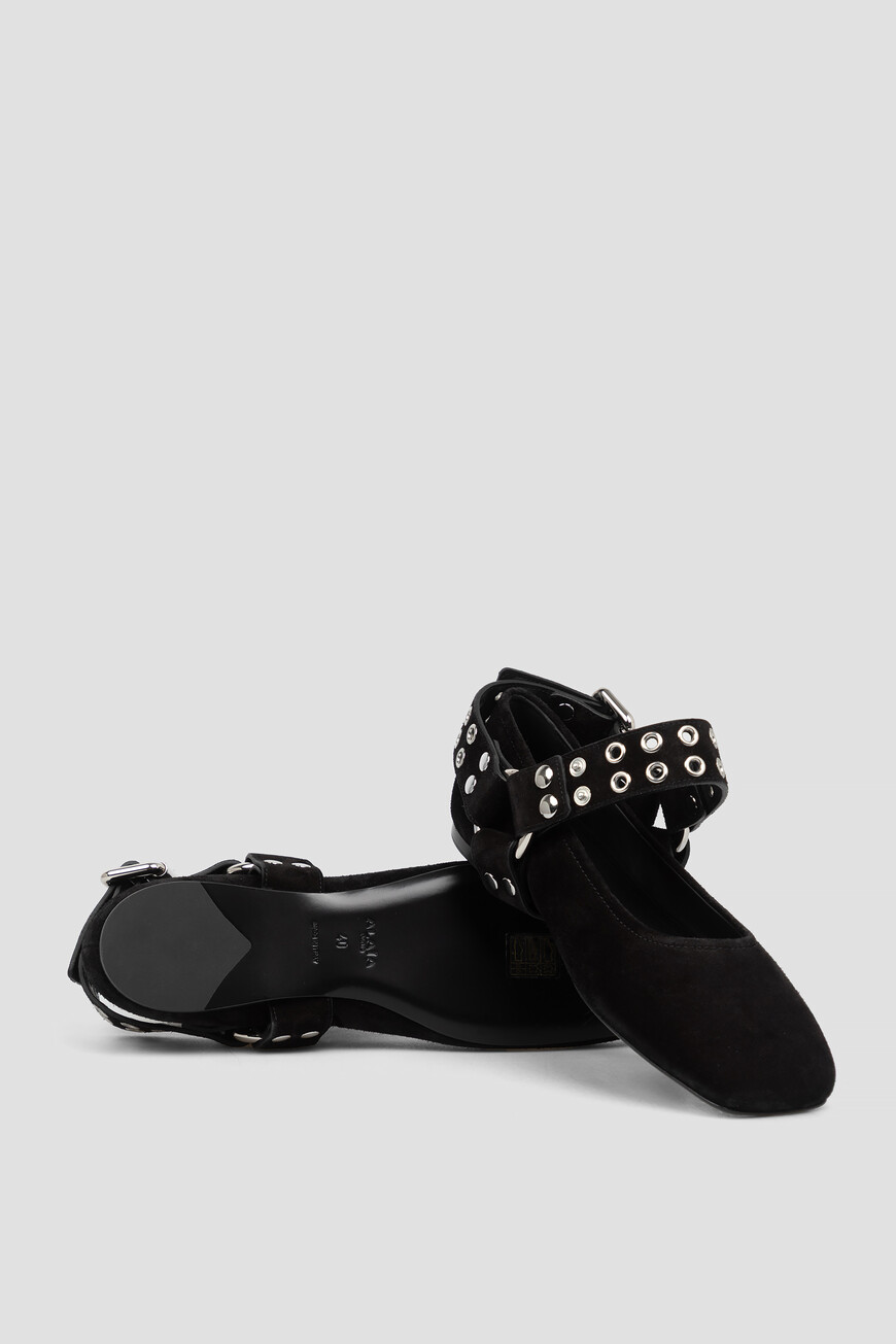 балетки  модель biker AA3A041CK177 999 на официальном сайте