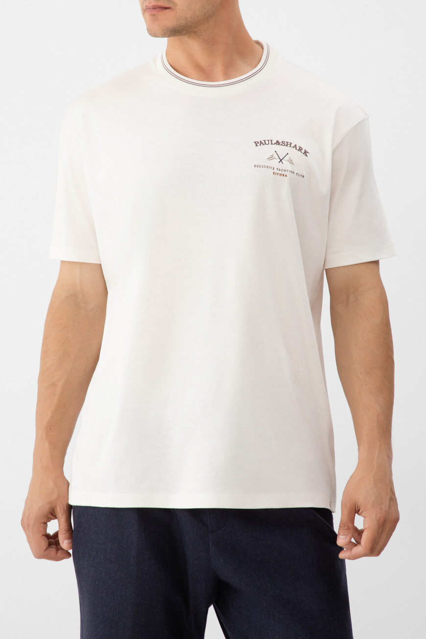 

Футболка Paul&Shark Модель Из Коллекции Riviera, Белый