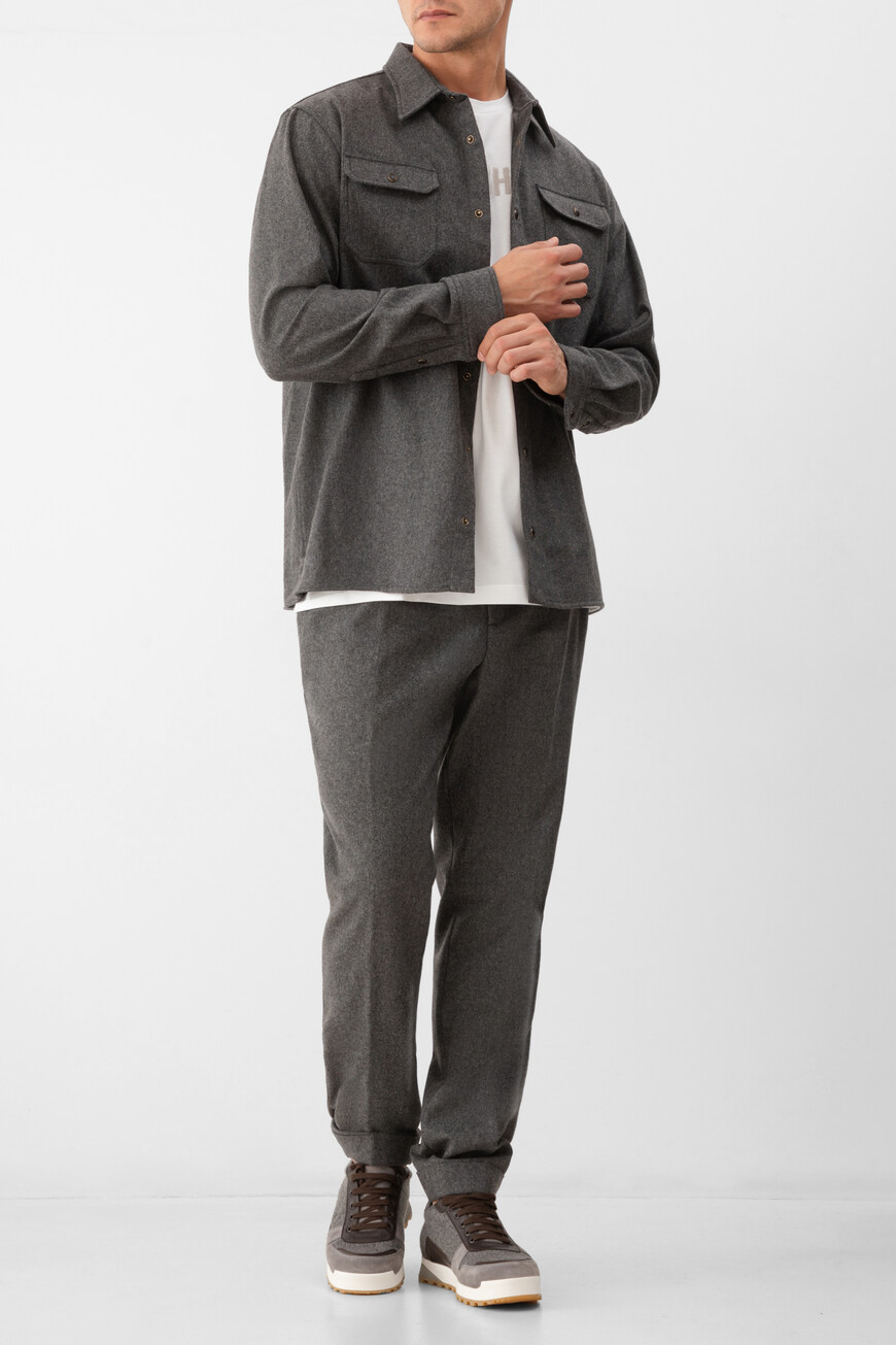 рубашка-овершот  модель из актуальной коллекции 15313341 664. по низкой цене