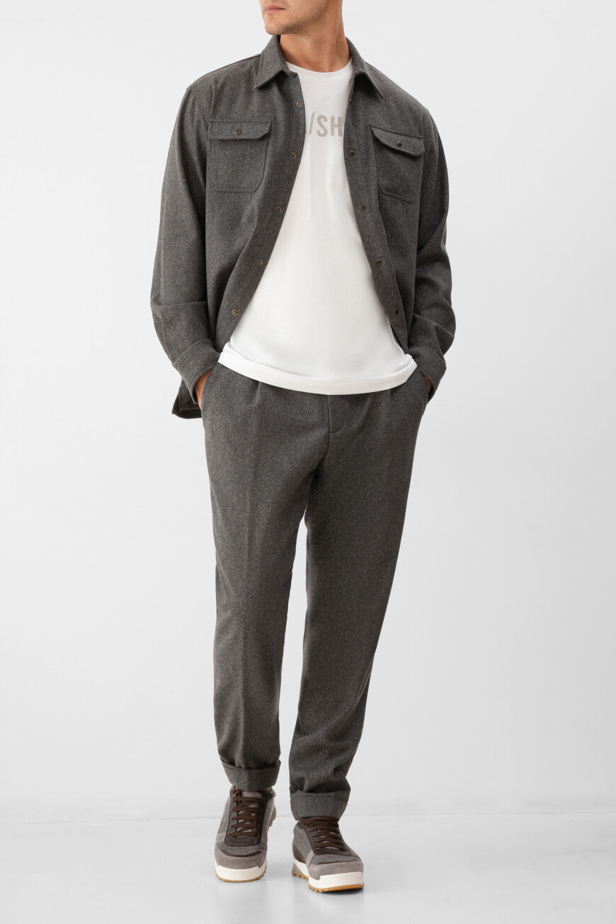 брюки  модель из актуальной коллекции 15314077 664 со скидкой