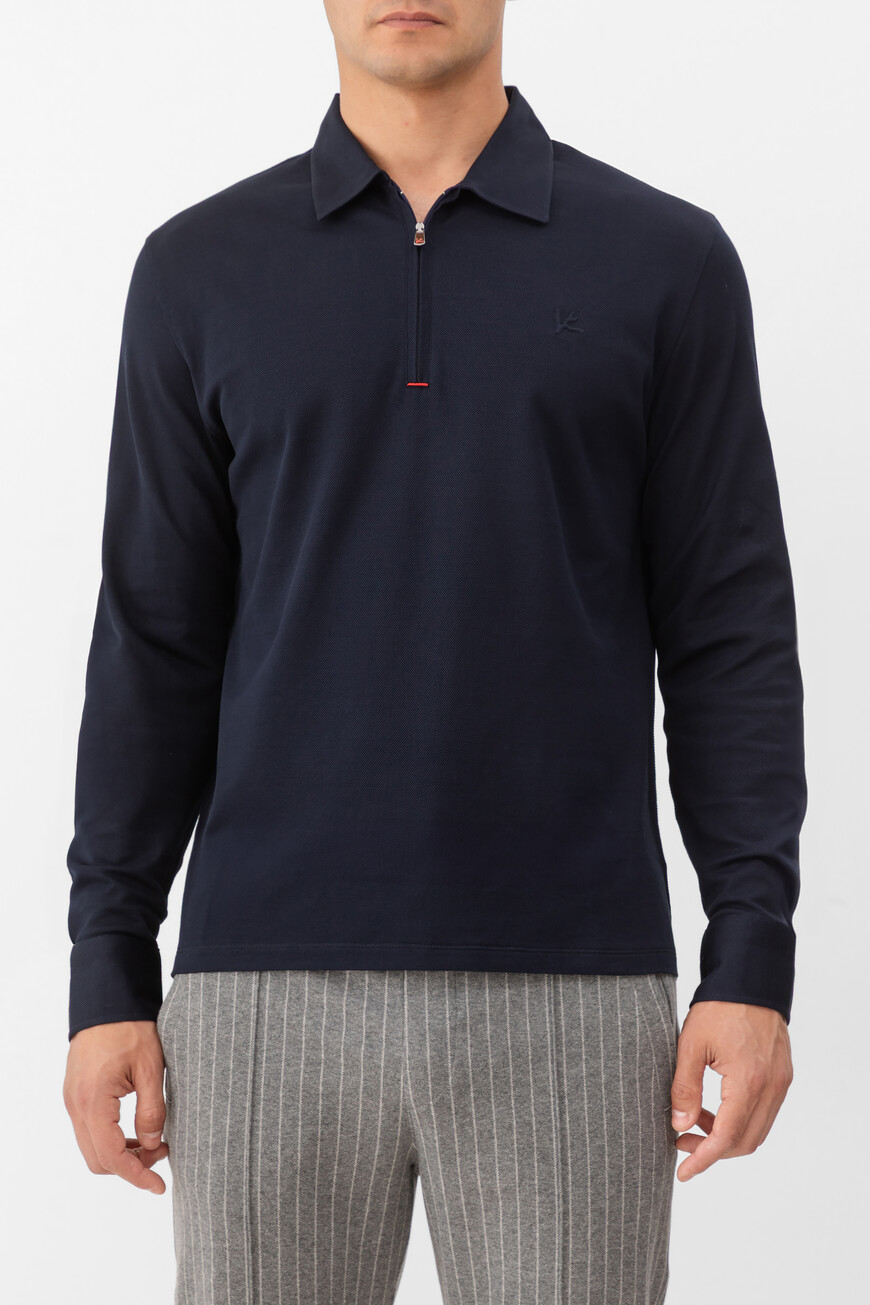 

Поло Isaia, Синий