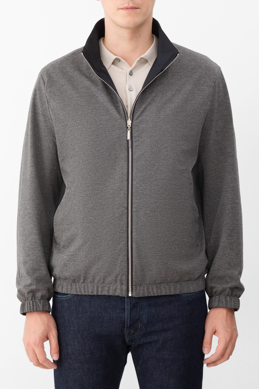 куртка  из кашемира спереди