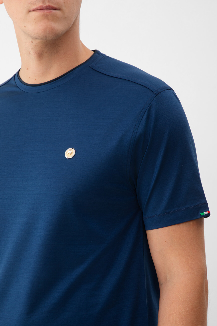 

Футболка Stefano Ricci, Синий