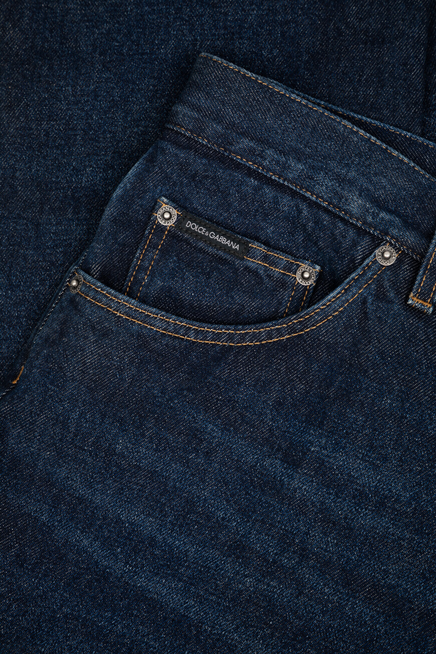 

Джинсы Dolce & Gabbana Модель Из Эксклюзивной Коллекции, Синий