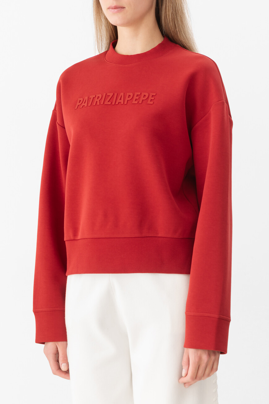 

Свитшот Patrizia Pepe, Красный