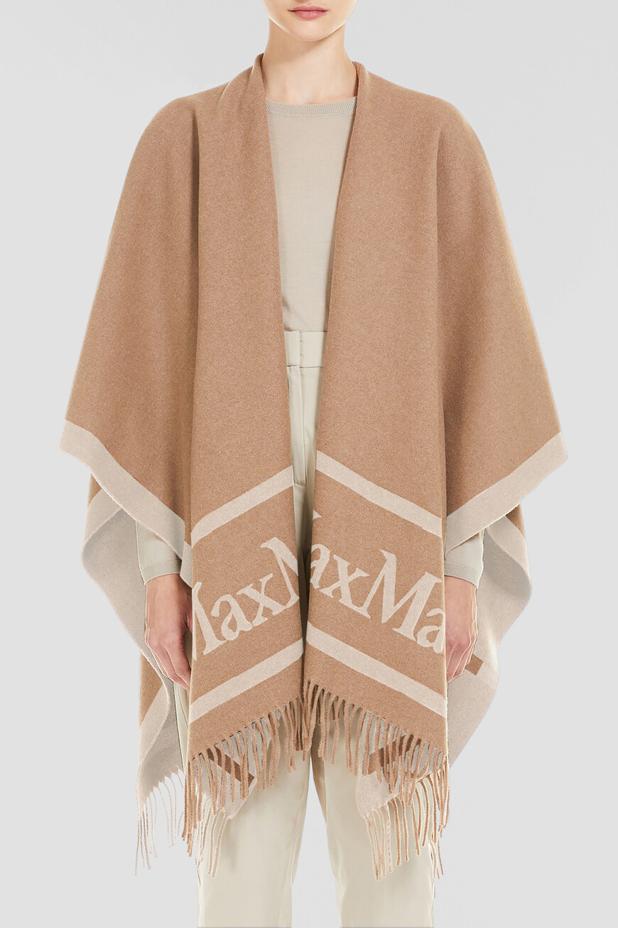 

Пончо Max Mara, Коричневый