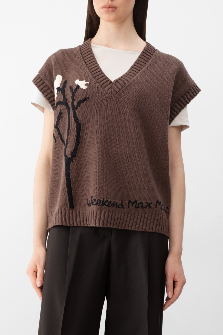 

Жилет Max Mara, Коричневый