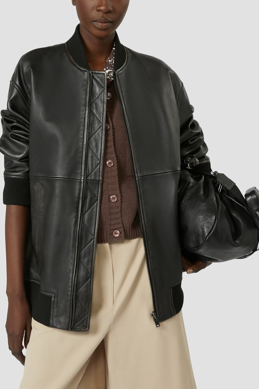 

Бомбер Max Mara, Черный
