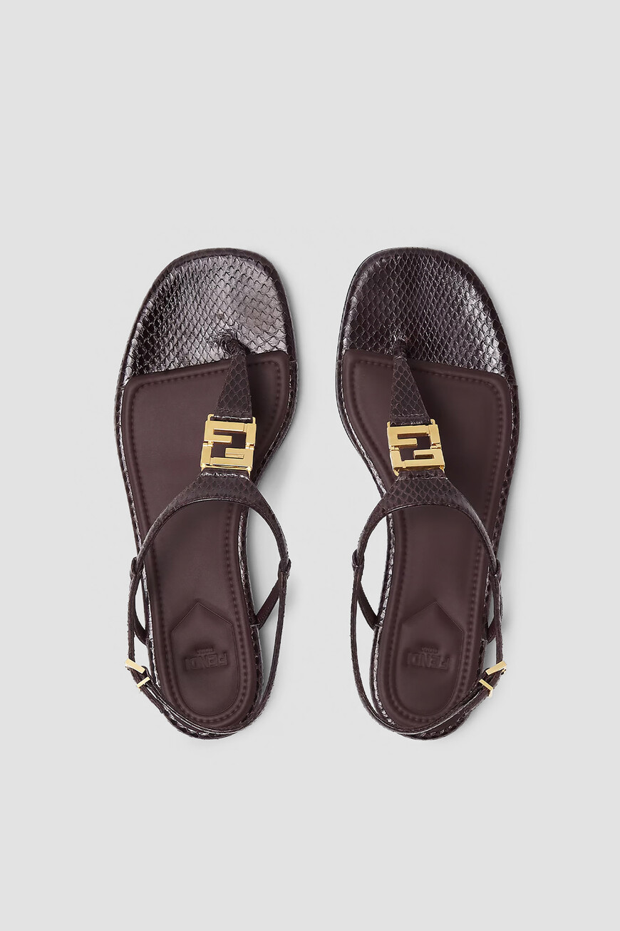 

Шлепанцы-Вьетнамки Fendi, Фиолетовый