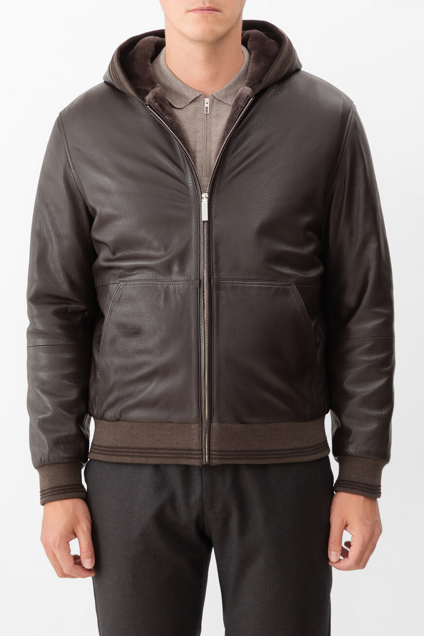 дубленка  SK-134BK/O70FR-04D фотография