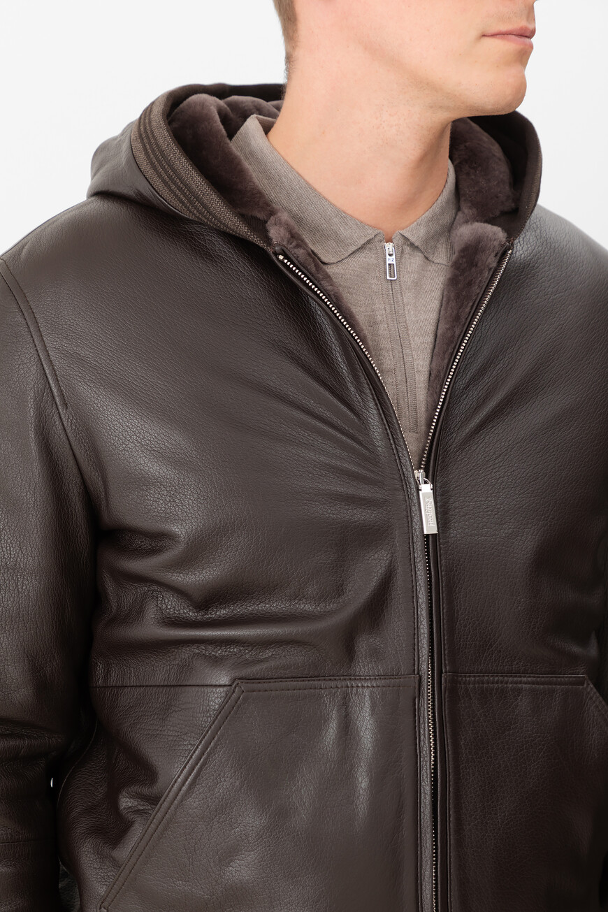 дубленка  SK-134BK/O70FR-04D купить с доставкой