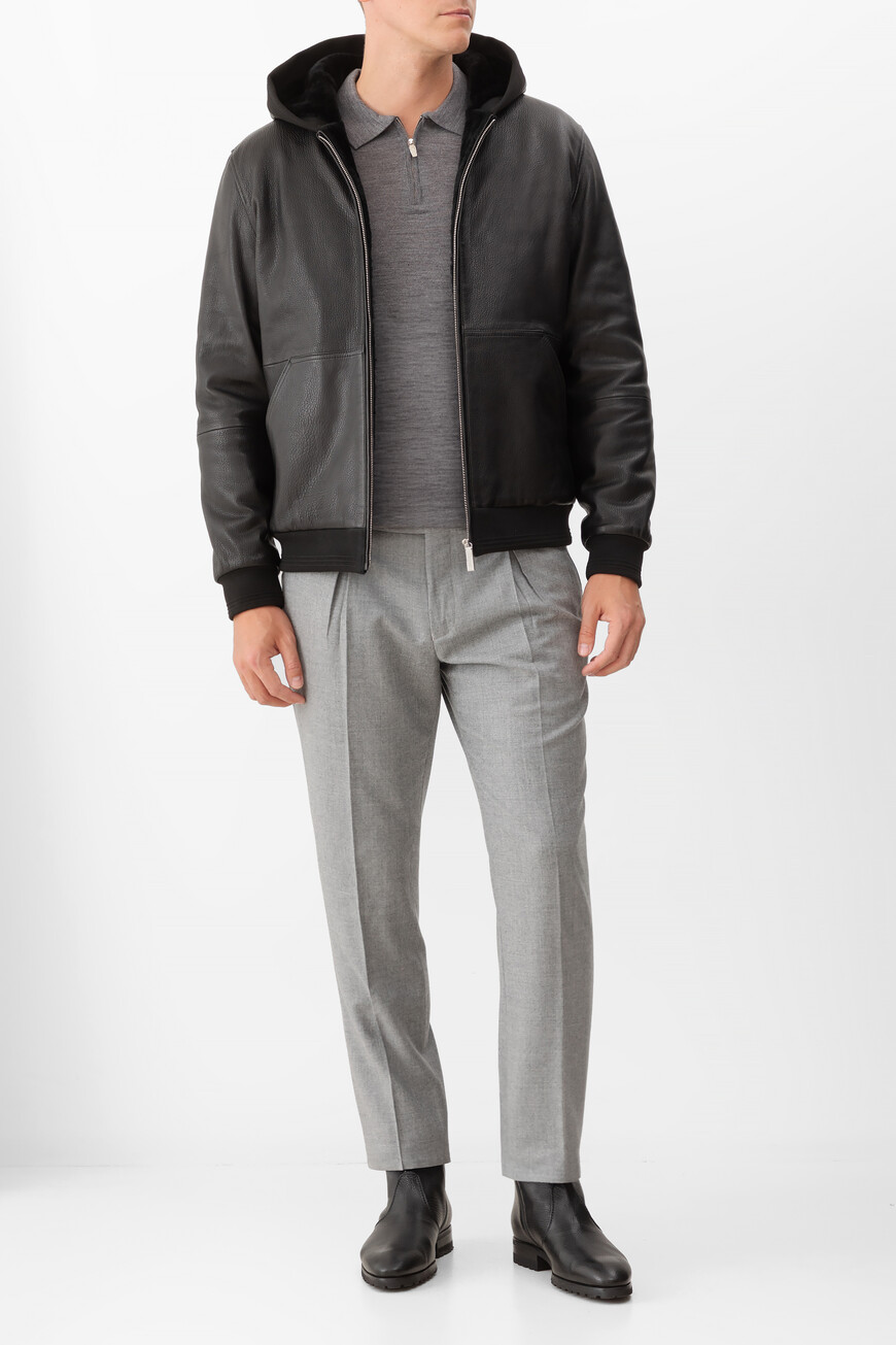 дубленка  SK-134SK/O70FR-01 со скидкой