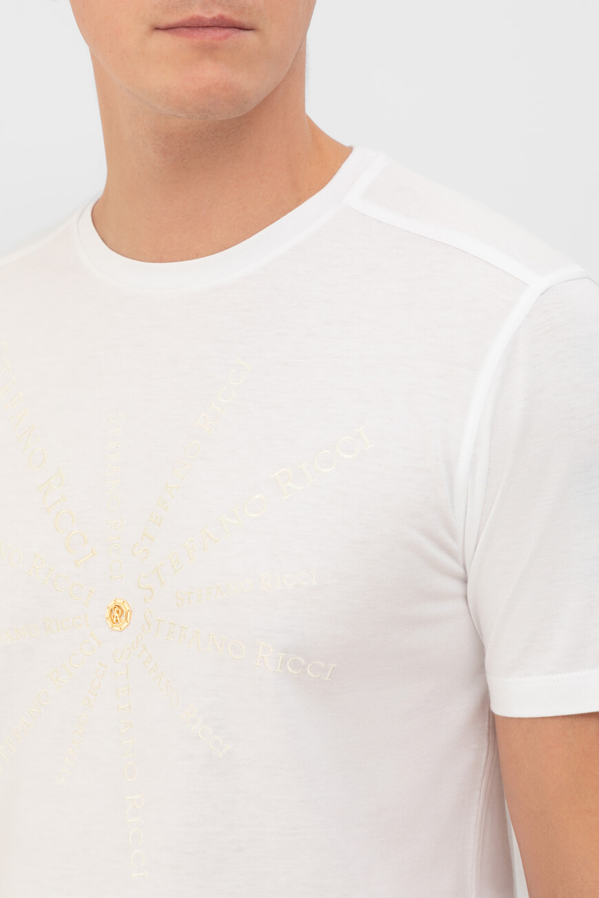 

Футболка Stefano Ricci, Белый