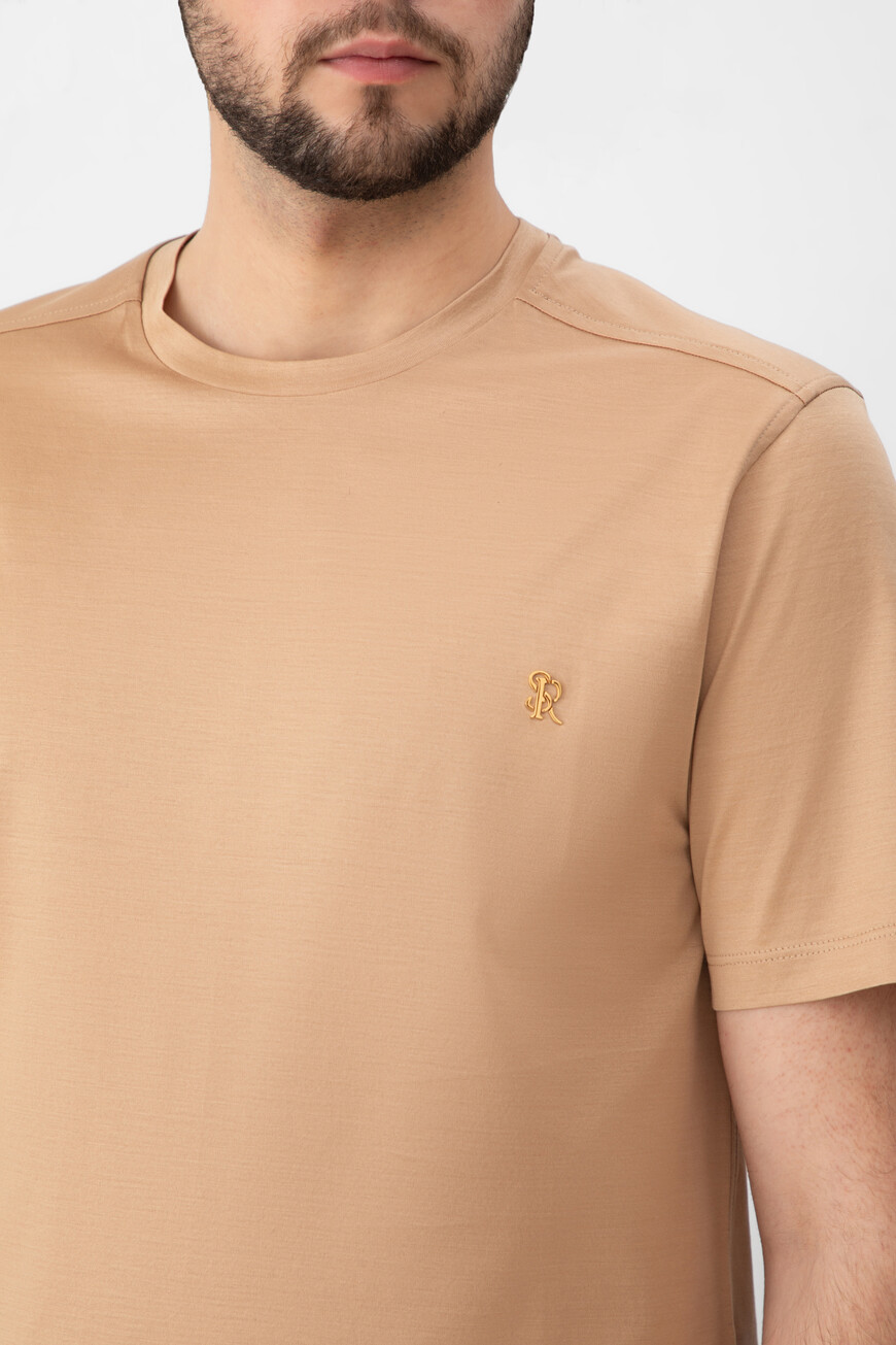 

Футболка Stefano Ricci, Бежевый