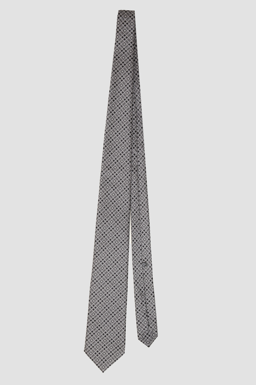 

Галстук Stefano Ricci, Черно-белый