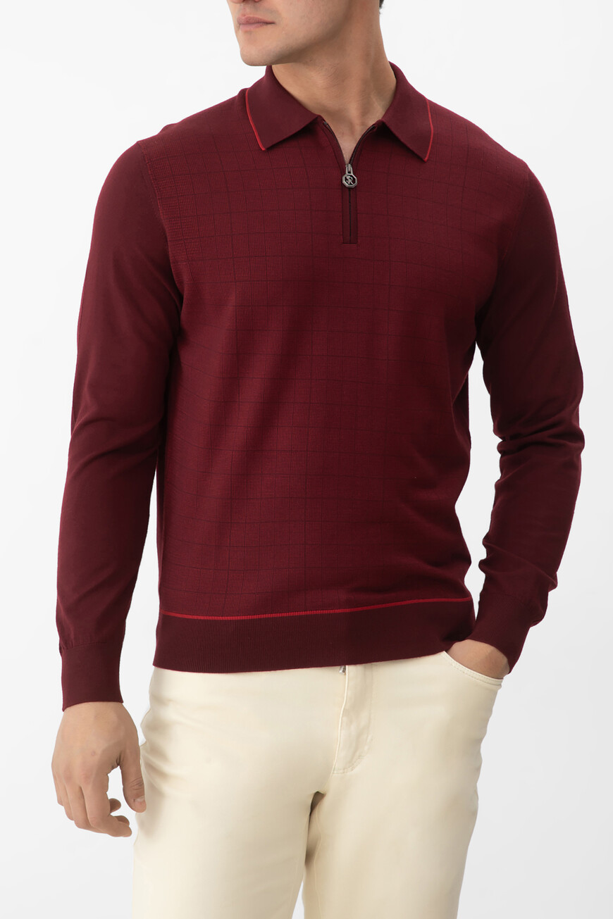 

Поло Stefano Ricci, Бордовый