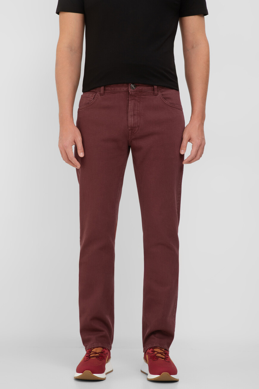 

Джинсы Stefano Ricci, Бордовый