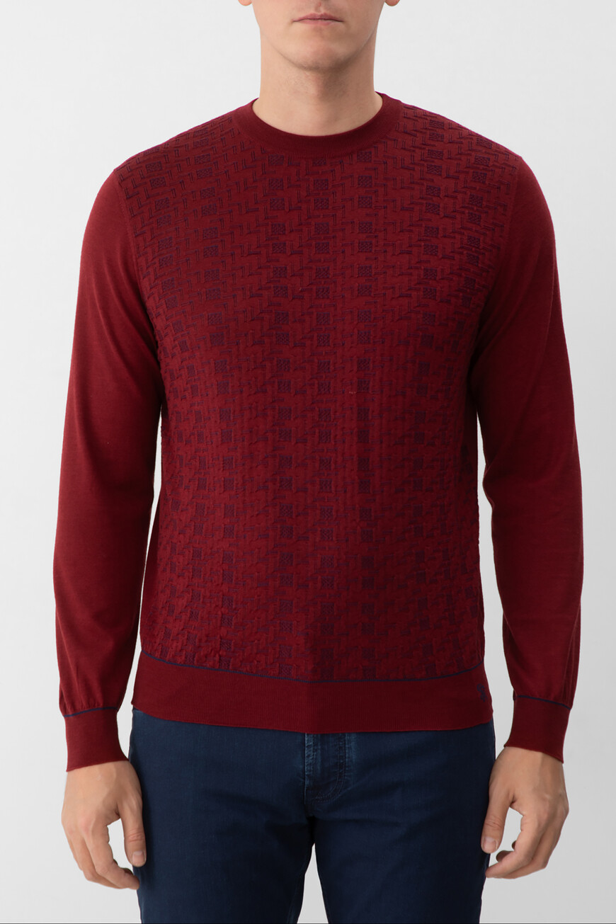 

Свитер Stefano Ricci, Бордовый