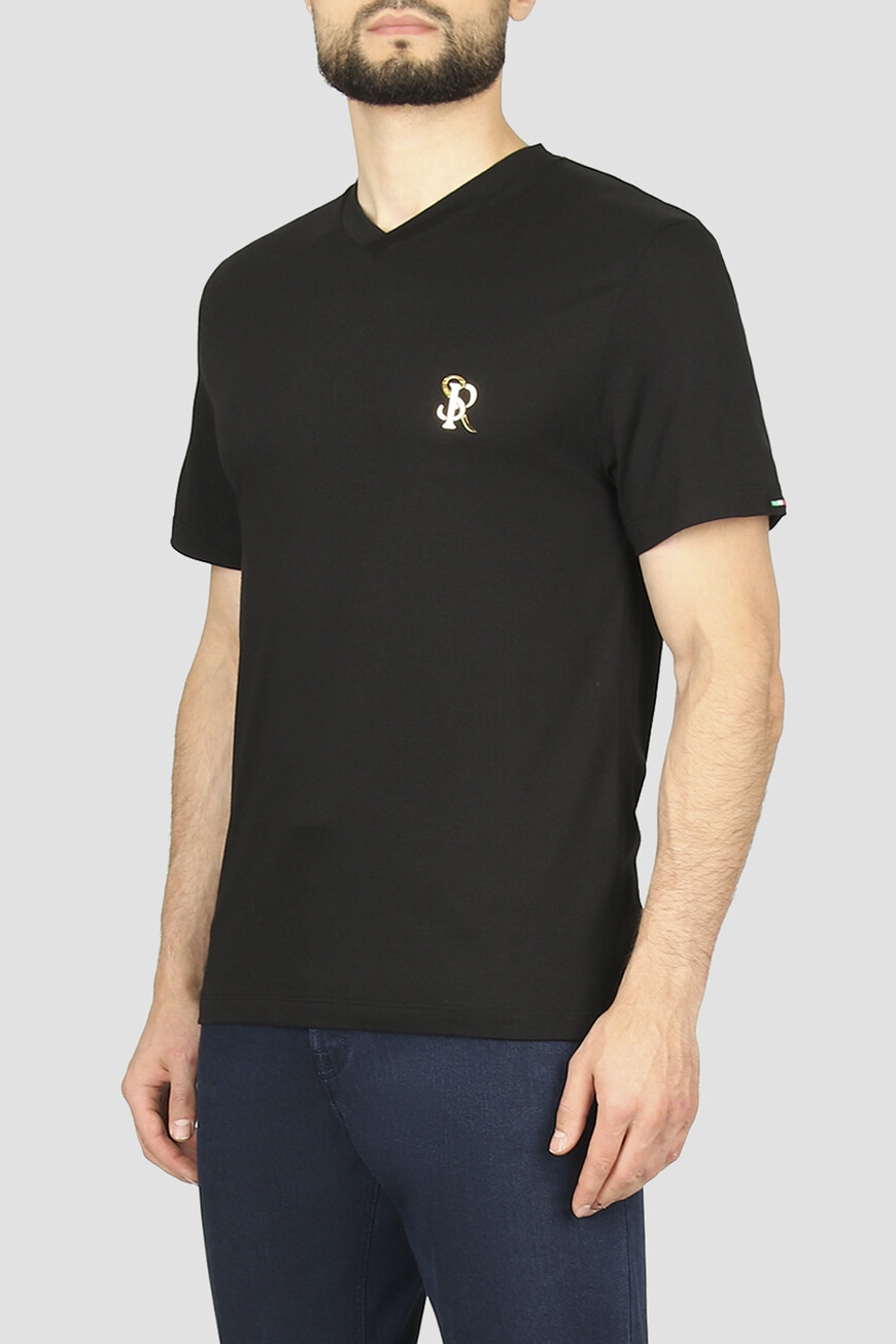 

Футболка Stefano Ricci, Черный