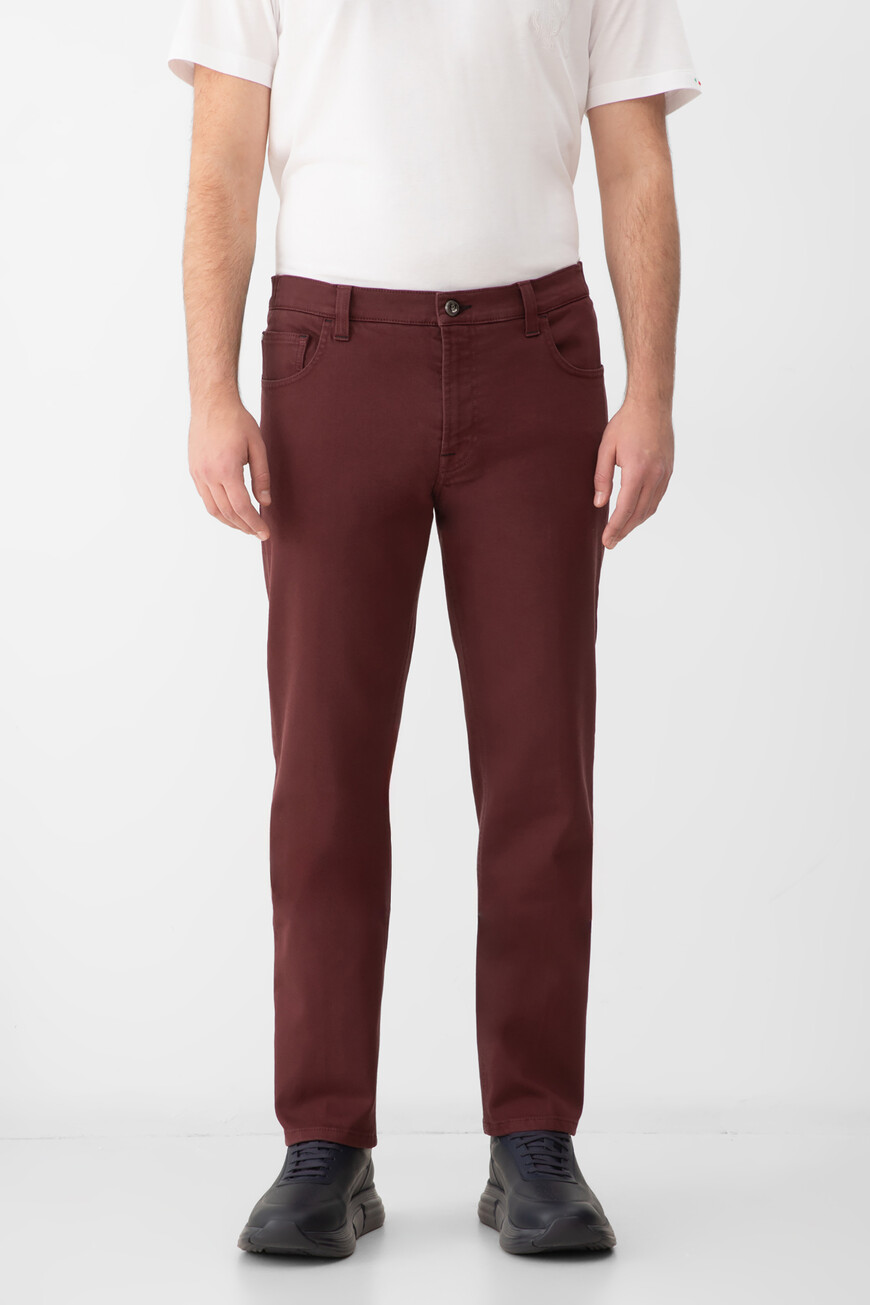 

Джинсы Stefano Ricci, Бордовый