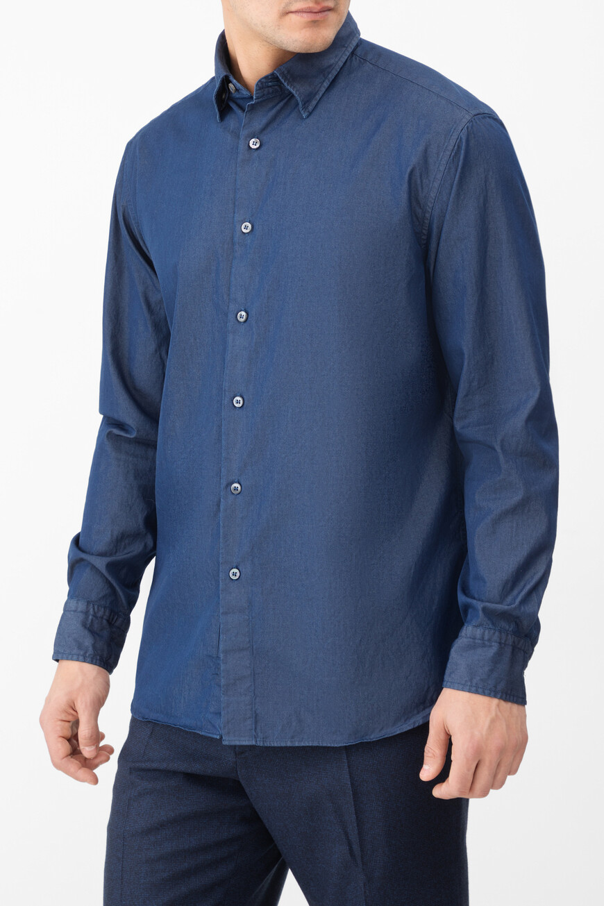 

Рубашка Brioni, Синий