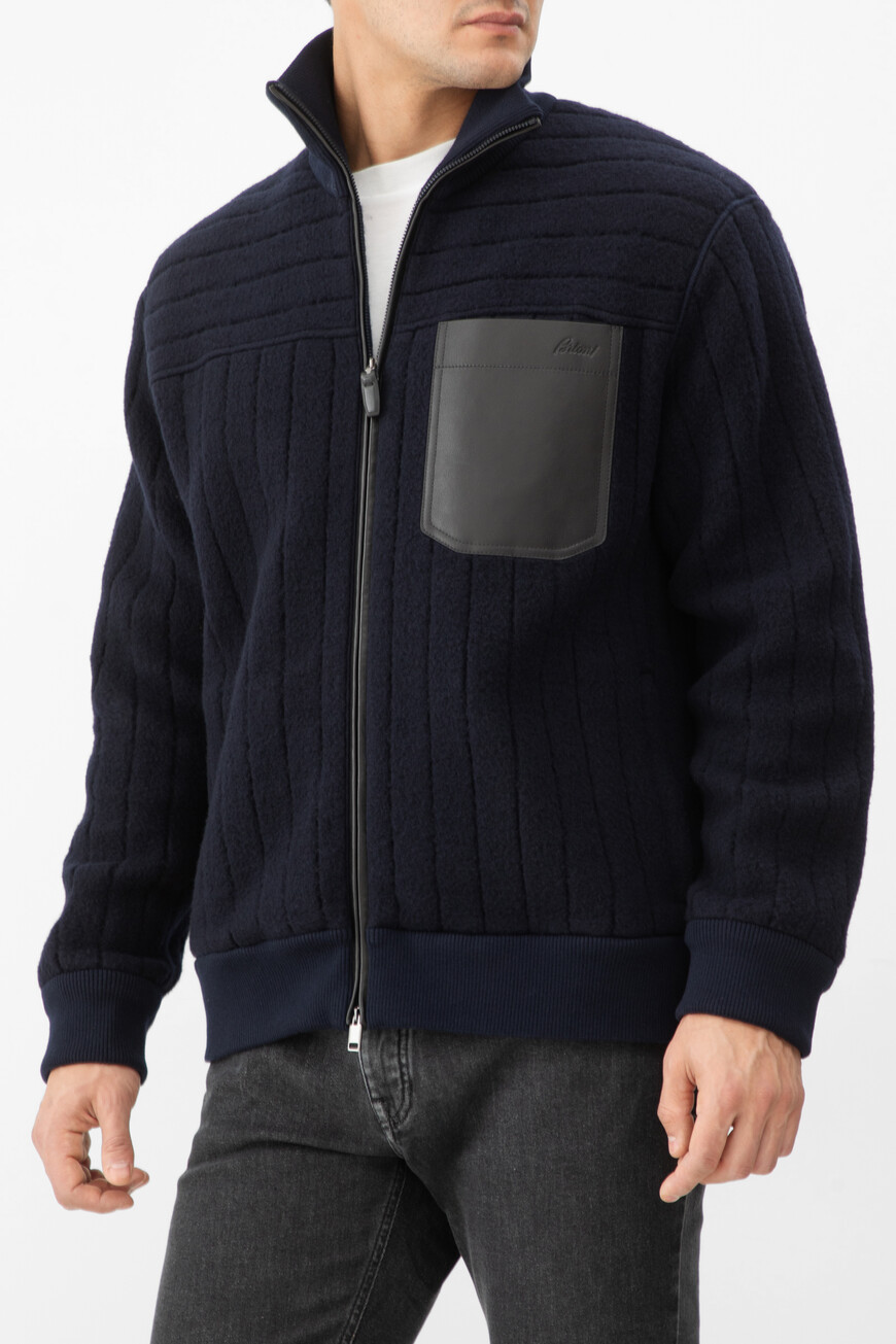 

Бомбер Brioni, Синий