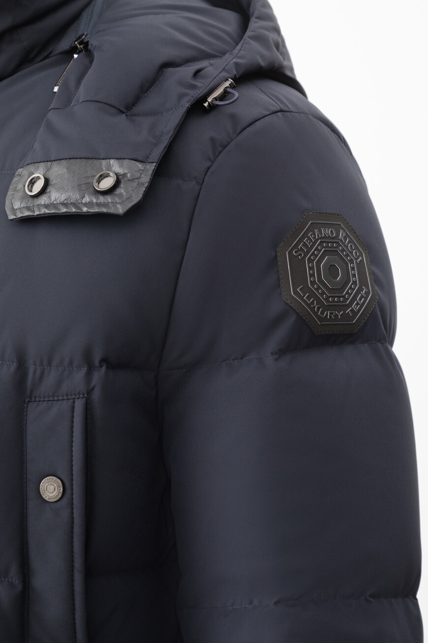 пуховик  модель из линейки sr luxury tech M9J3400120 PA001H 5011 по низкой цене