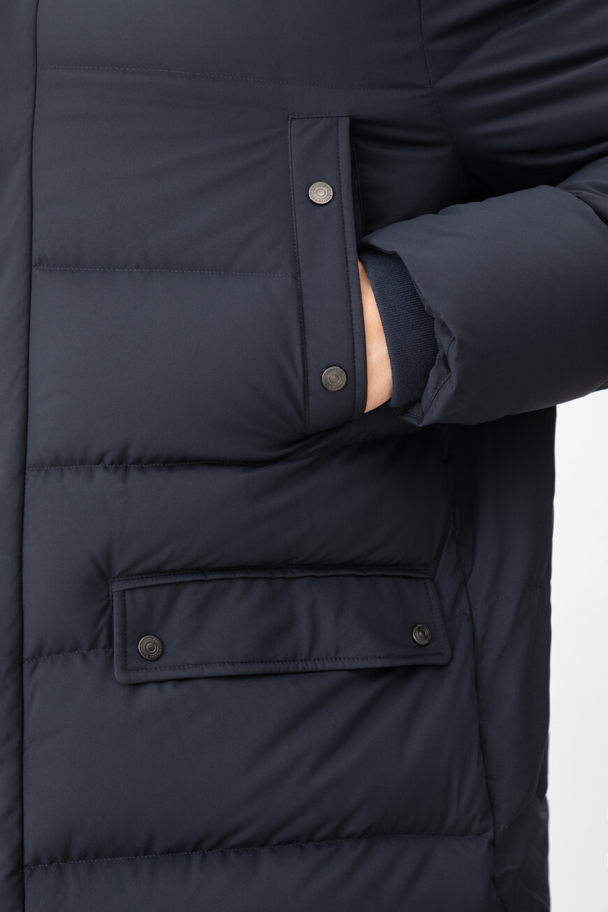 пуховик  модель из линейки sr luxury tech M9J3400120 PA001H 5011 со скидкой