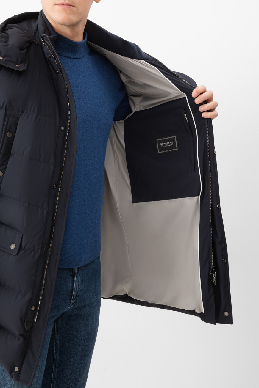 пуховик  модель из линейки sr luxury tech M9J3400120 PA001H 5011 по распродаже