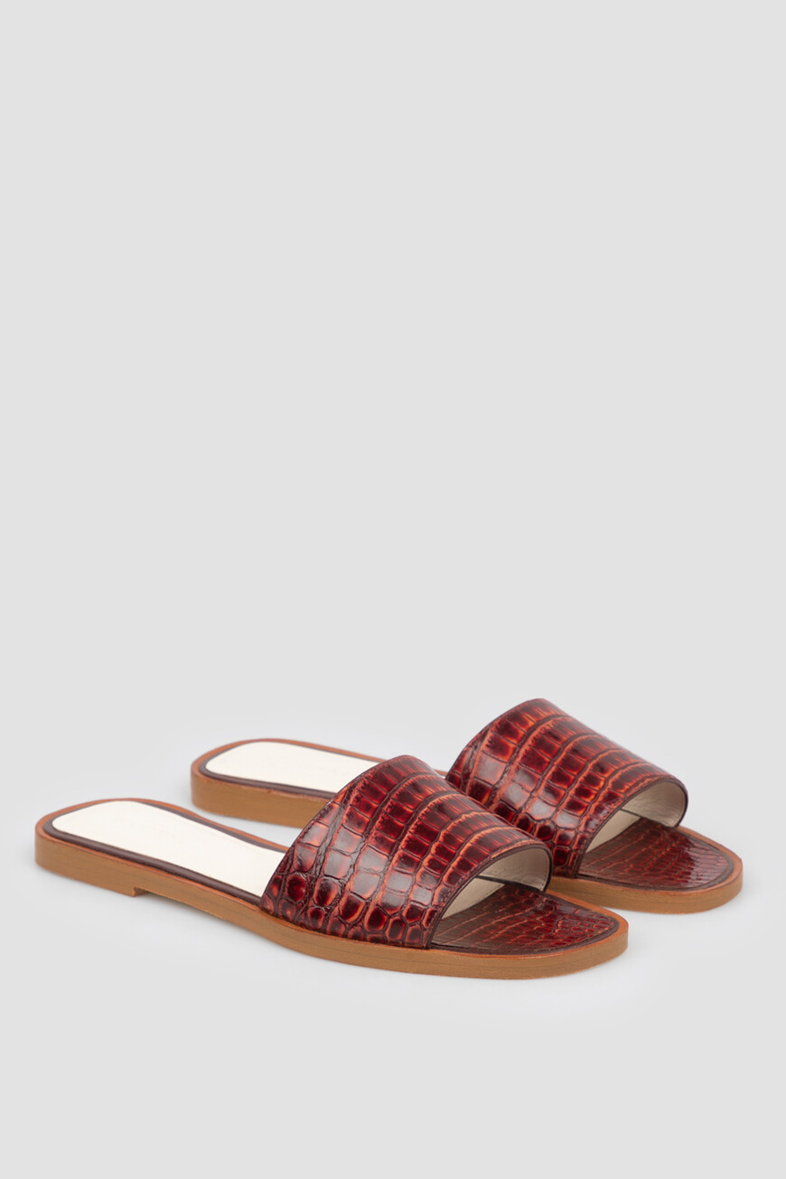 

Шлепанцы Bardini, Красный