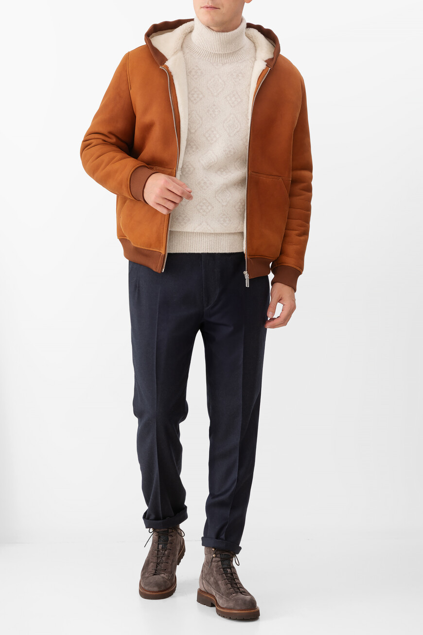 дубленка  SK-1199.KB/O70FR-05 по распродаже