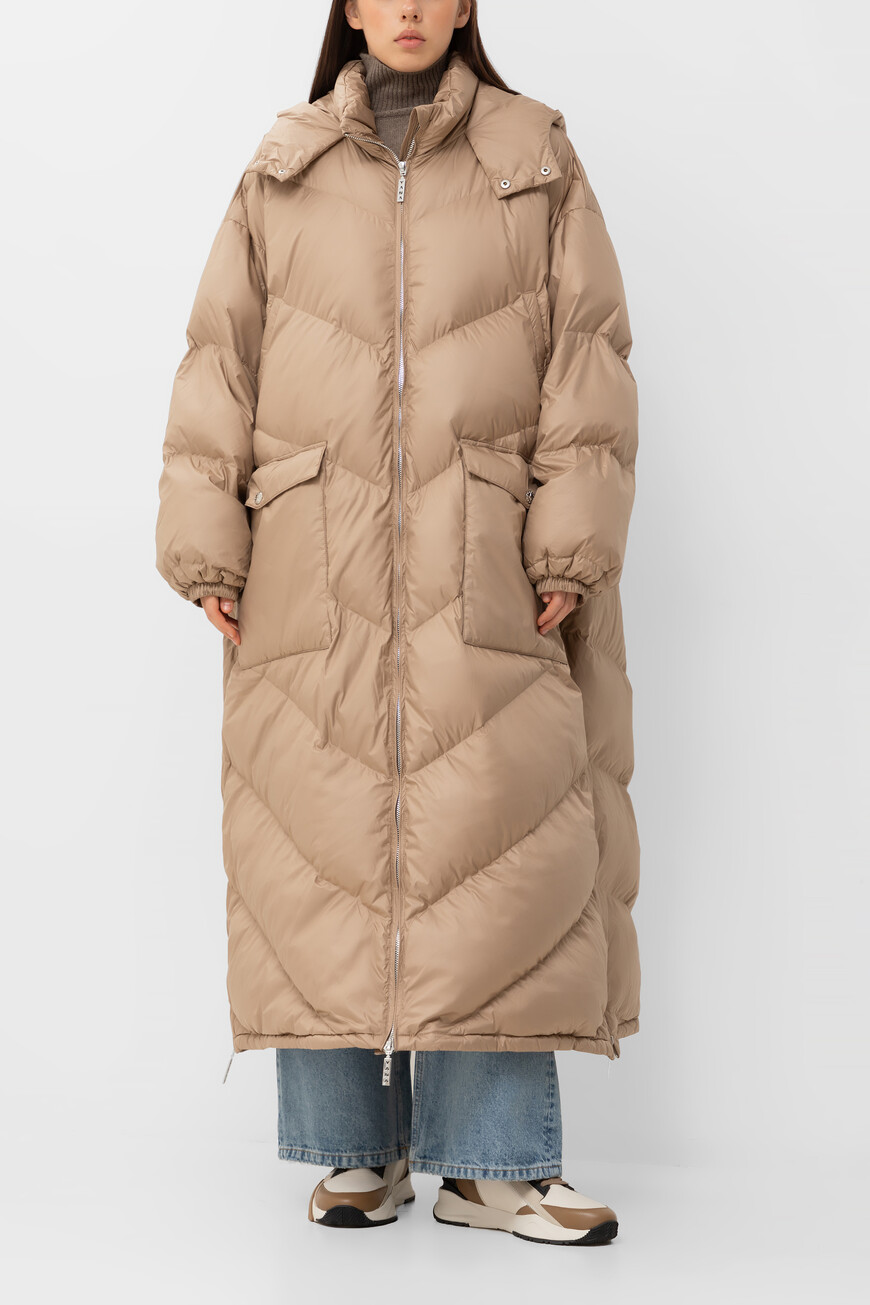 

Пуховик Yana, Бежевый