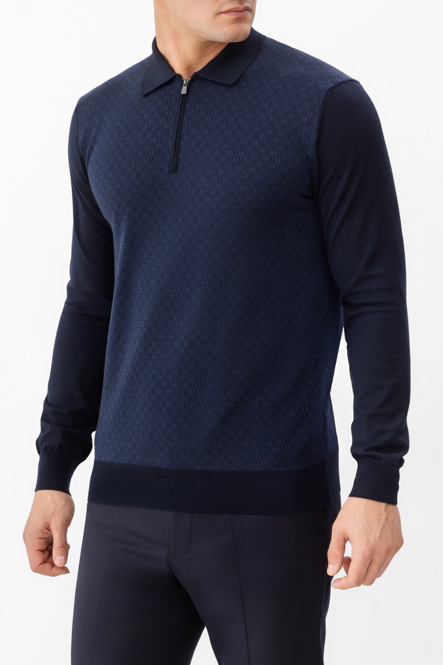 

Поло Corneliani, Синий