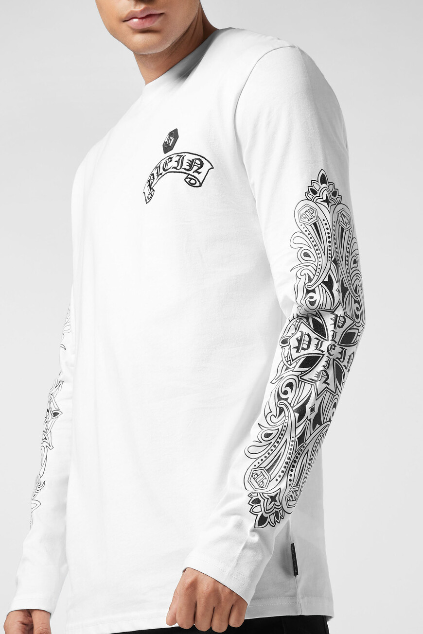 лонгслив  модель chrome crest AAEC MTK8690 PJY002N  01 купить с доставкой