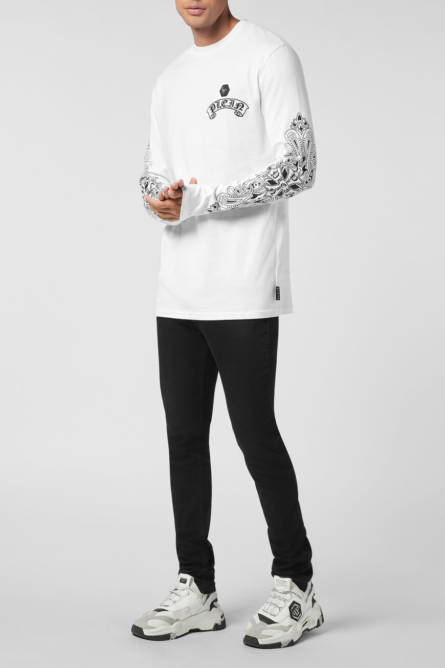 лонгслив  модель chrome crest AAEC MTK8690 PJY002N  01 по низкой цене