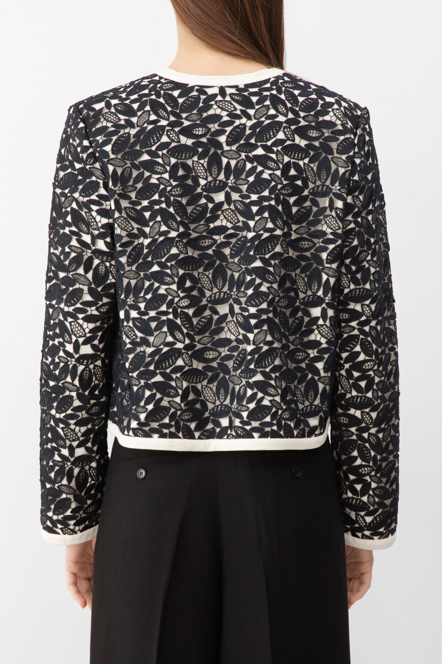 жакет  модель leafs bow LEAFS BOW JACKET по акции