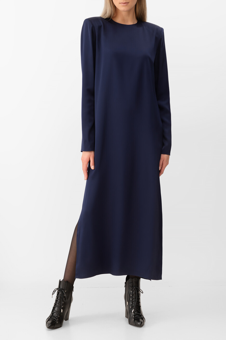 платье  модель shoulder SHOULDER SLEEVE MAXI DRESS фотография