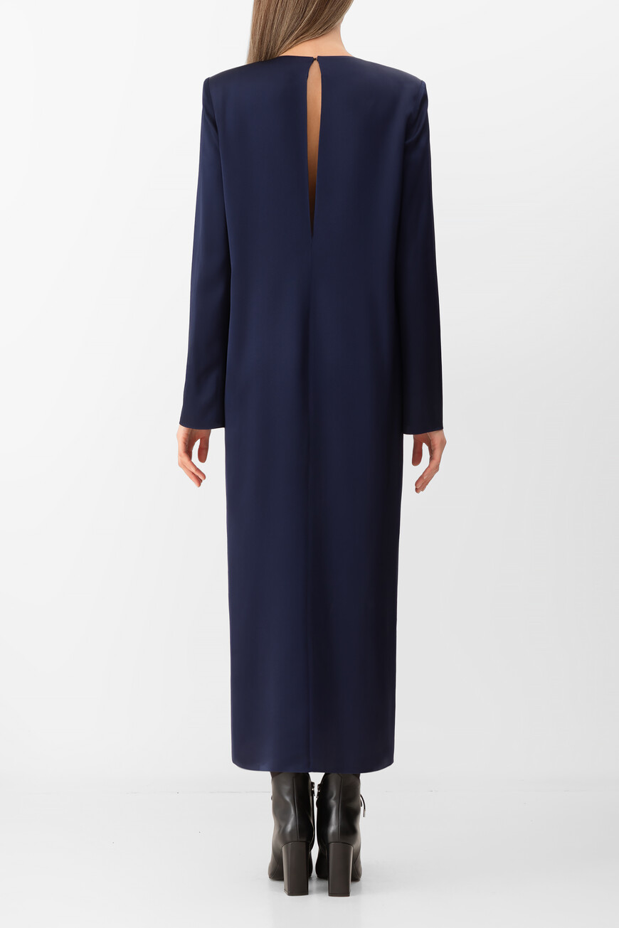 платье  модель shoulder SHOULDER SLEEVE MAXI DRESS по акции