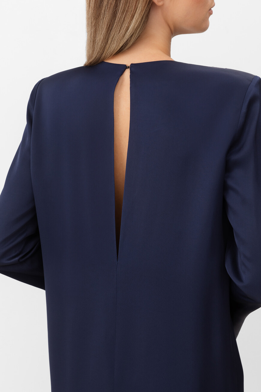 платье  модель shoulder SHOULDER SLEEVE MAXI DRESS со скидкой