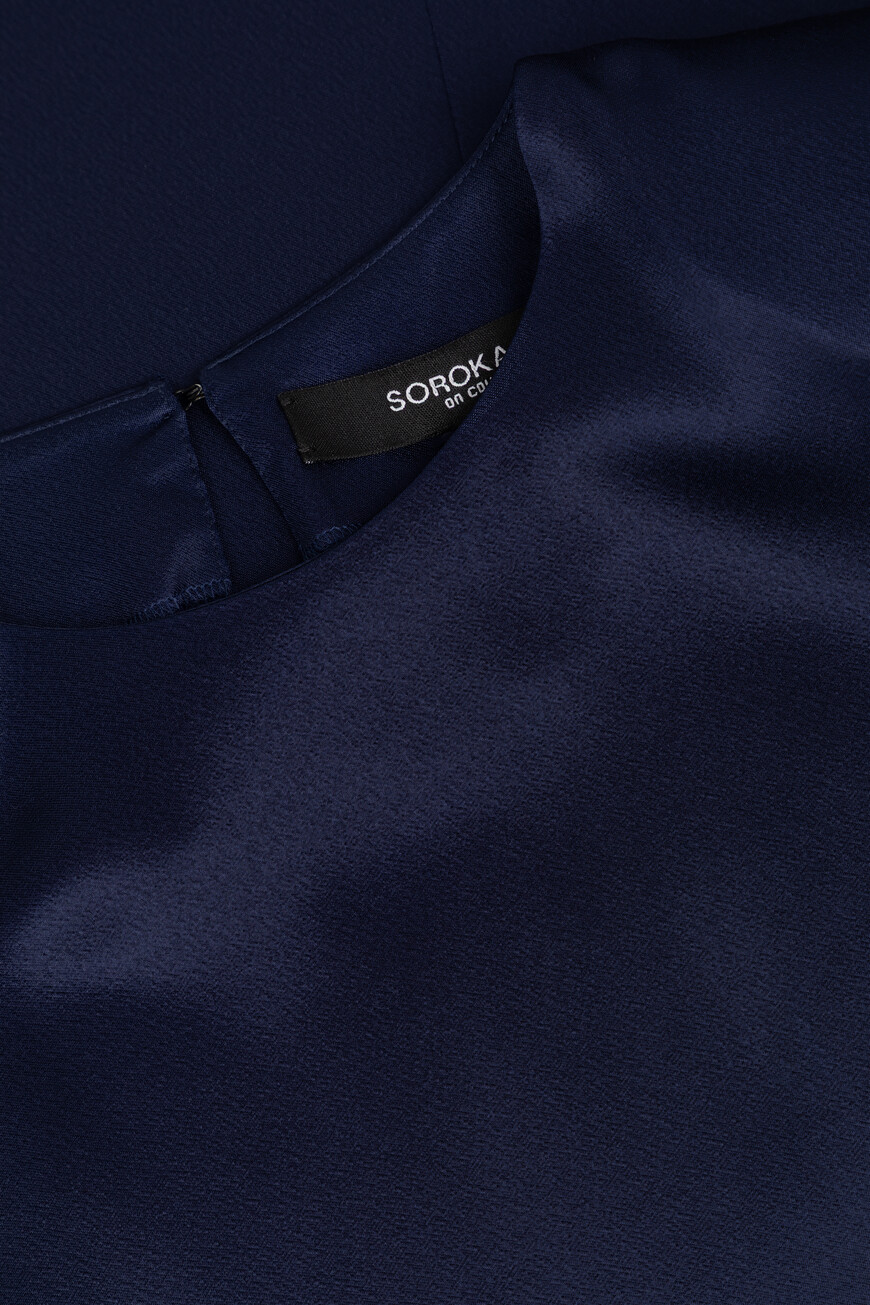 платье  модель shoulder SHOULDER SLEEVE MAXI DRESS на официальном сайте