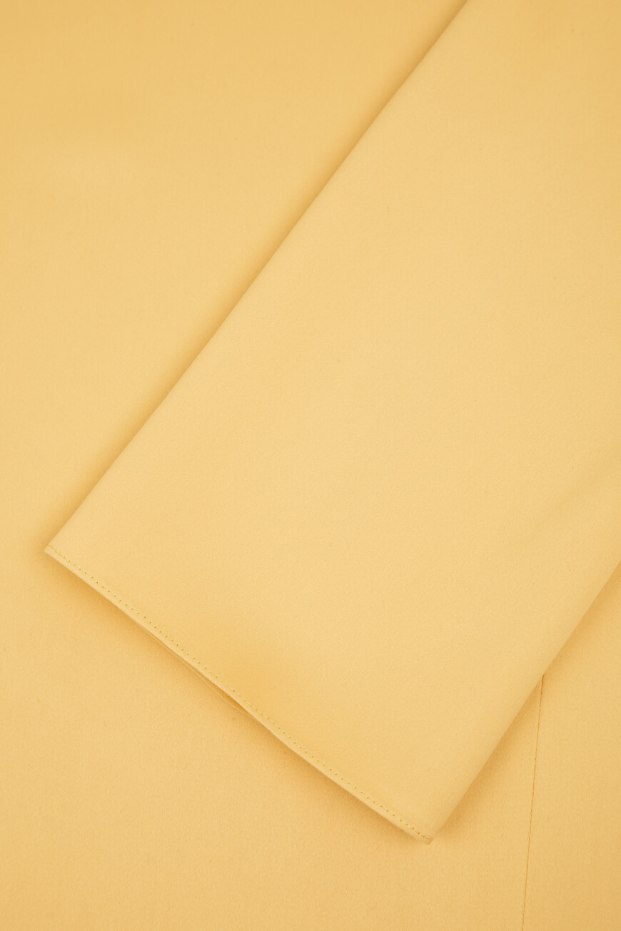 платье  модель shoulder SHOULDER SLEEVE MINI DRESS yellow на официальном сайте