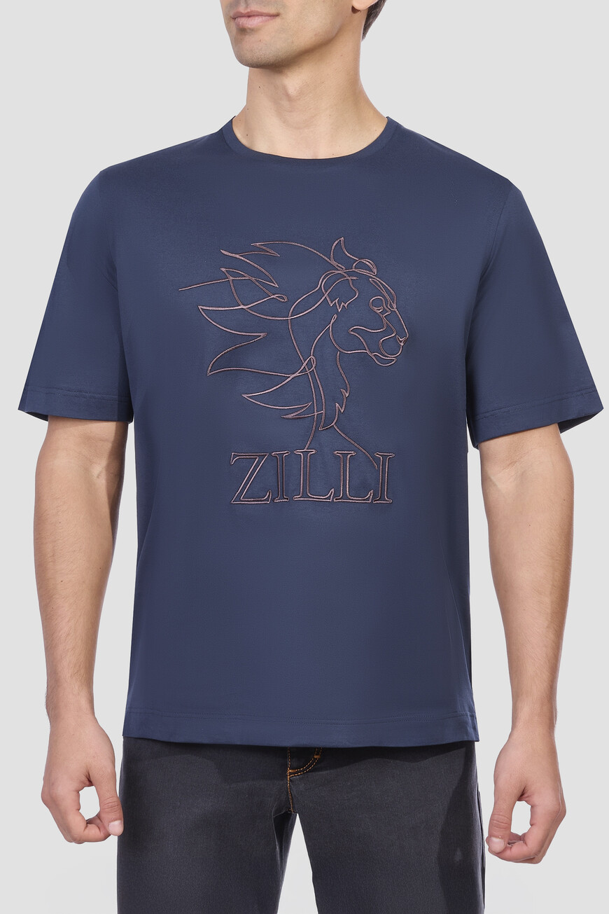 

Футболка Zilli, Синий