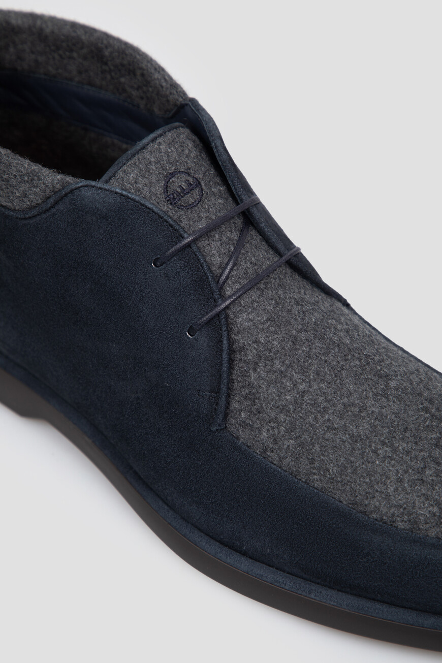 

Ботинки Zilli, Синий