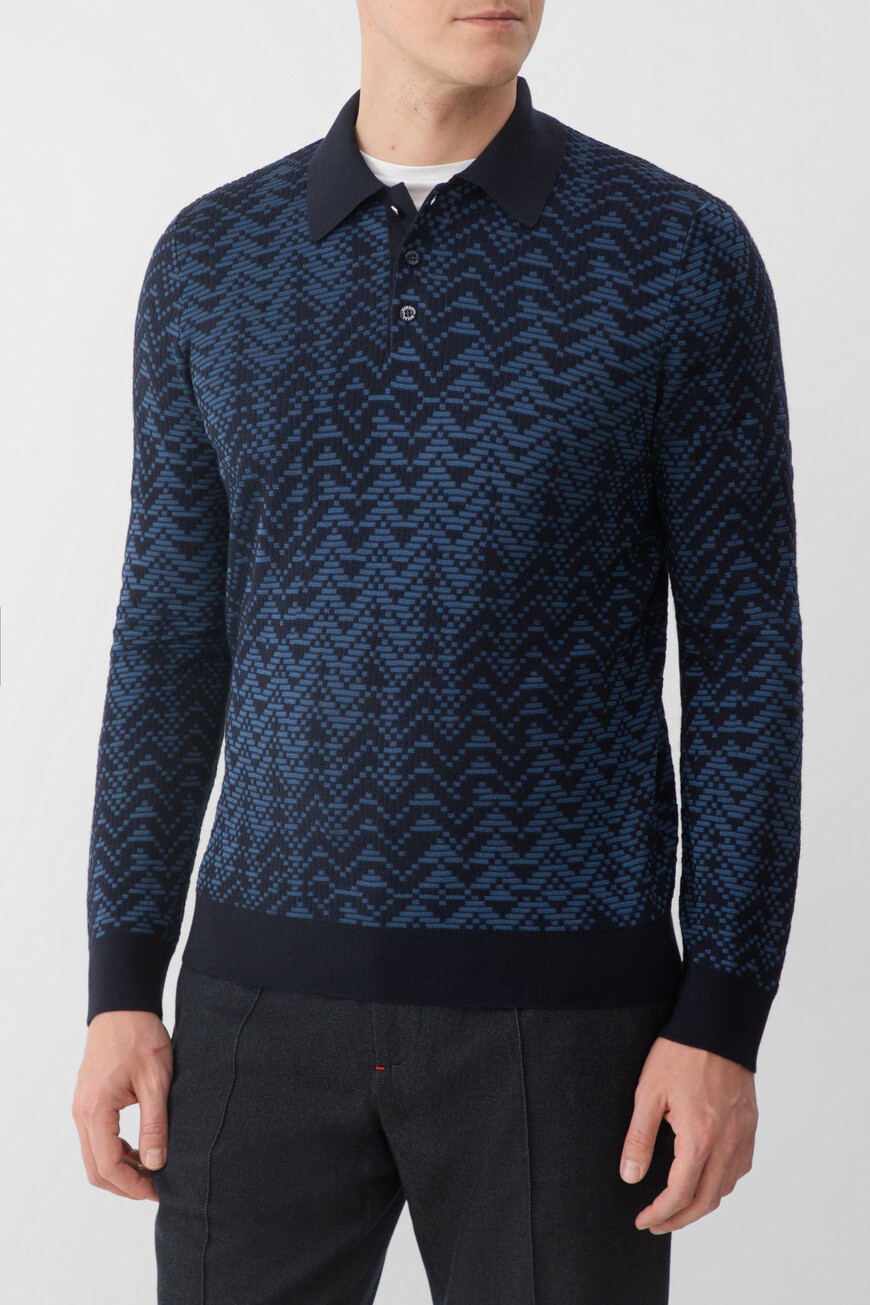 

Поло Zilli, Синий