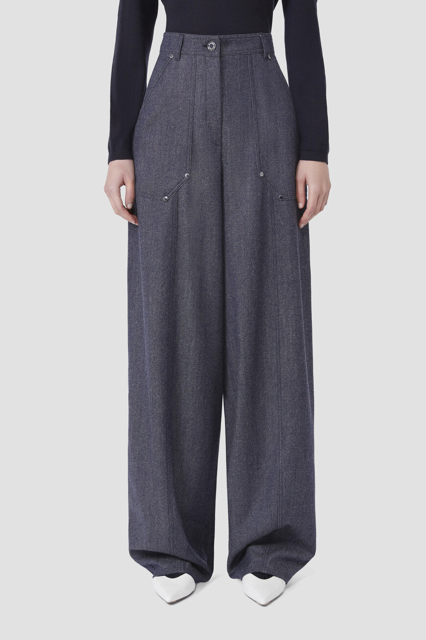 

Брюки Max Mara, Синий