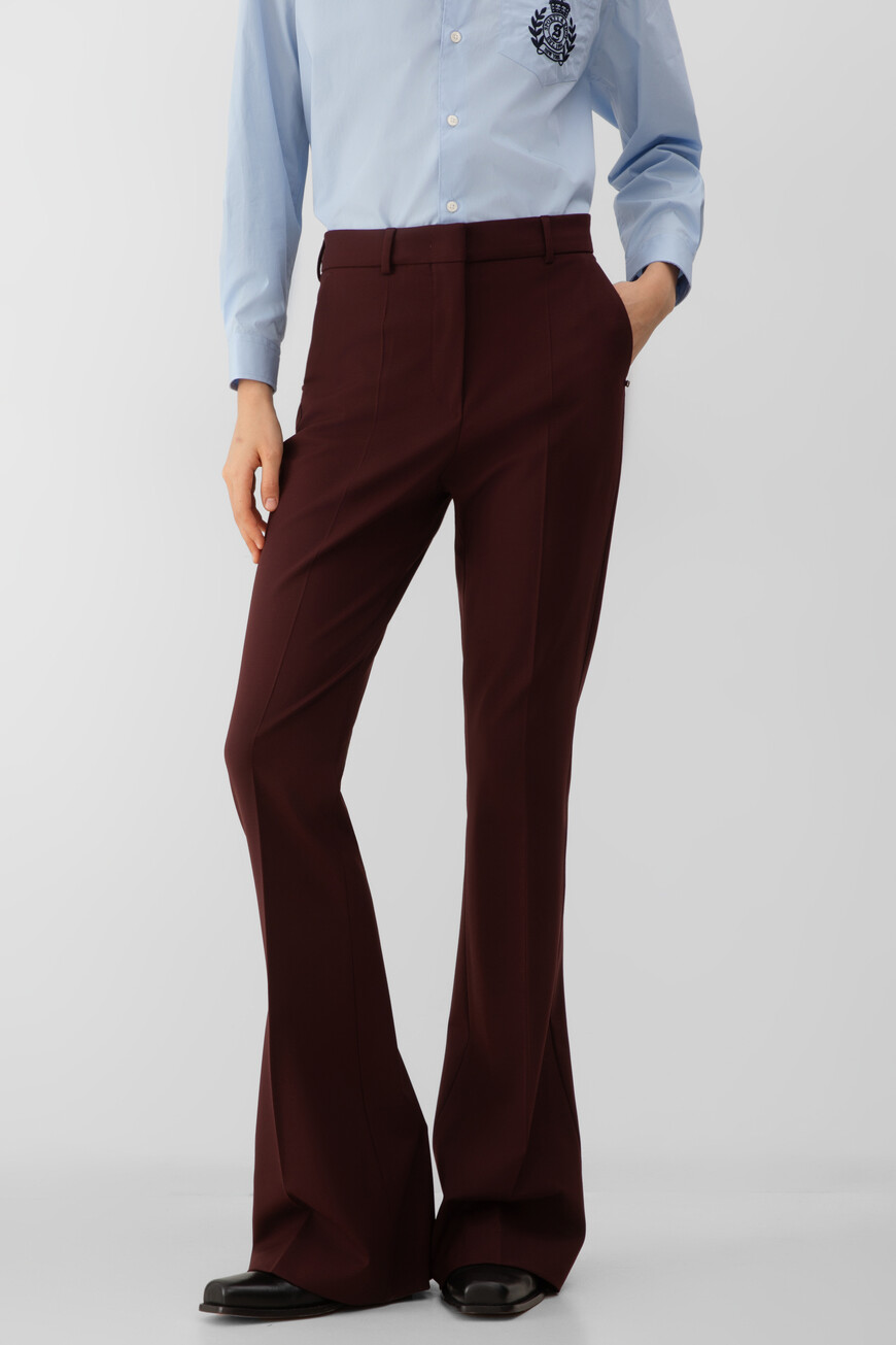

Брюки Max Mara, Бордовый