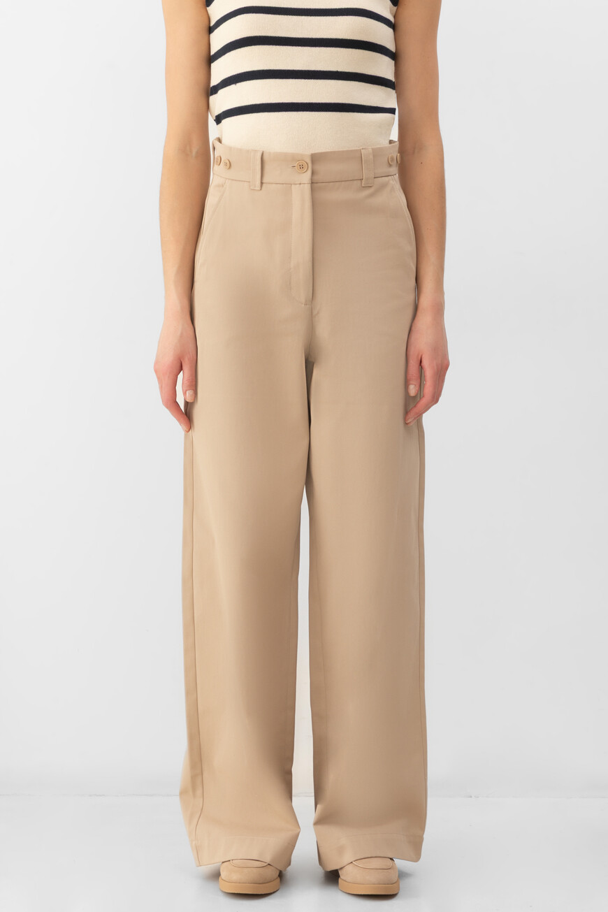 

Брюки Max Mara, Бежевый